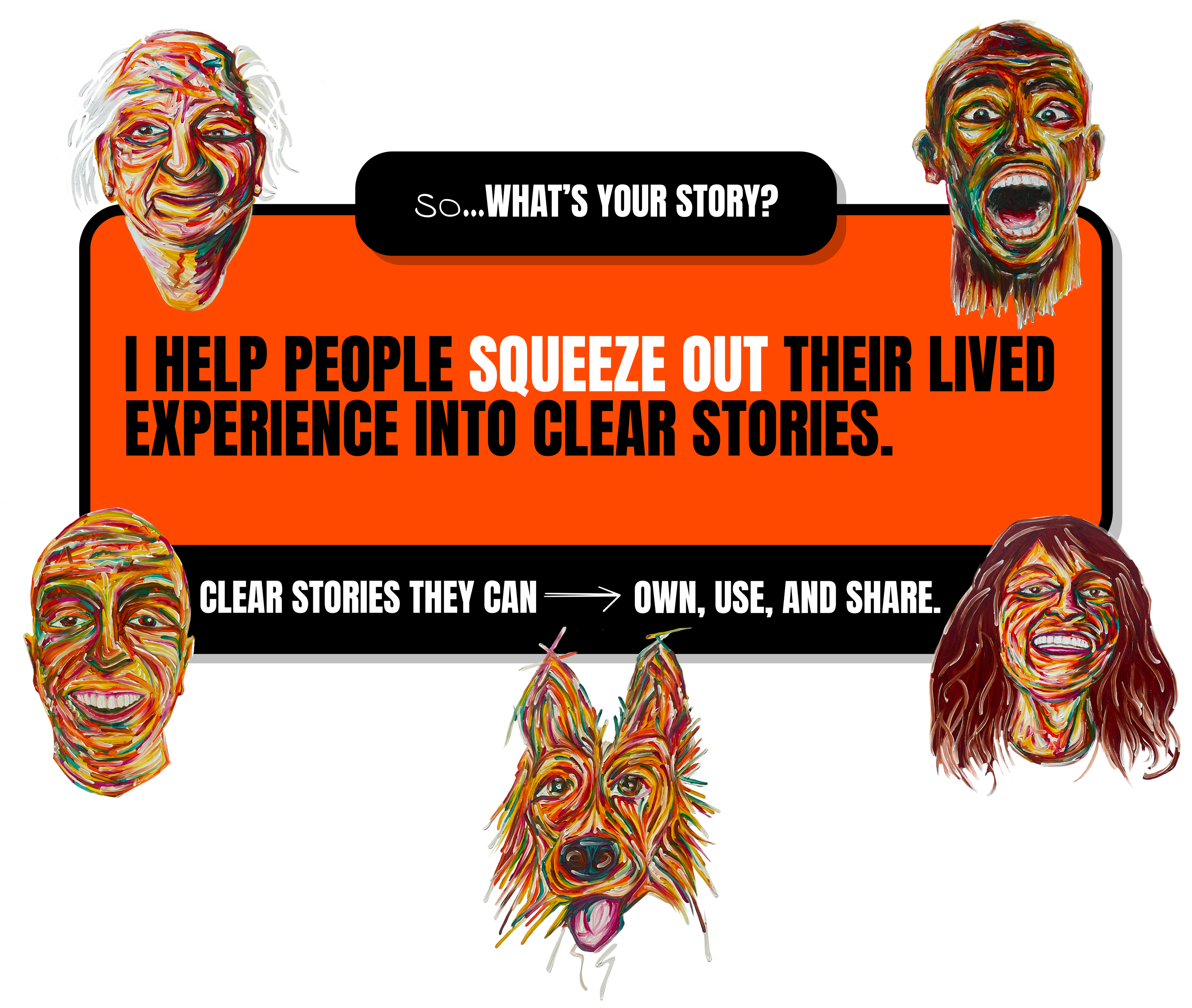 Asis Patel Ltd • So...What's Your Story • Artist Asis Patel Ltd • Storytelling For People • Artist